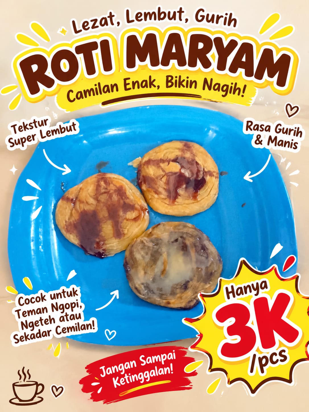 roti maryam